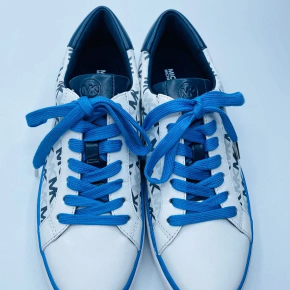 Michael Kors Chapman Lace Up Platform Sneakers Size 11 New without Box Authentic - Picture 6 of 10